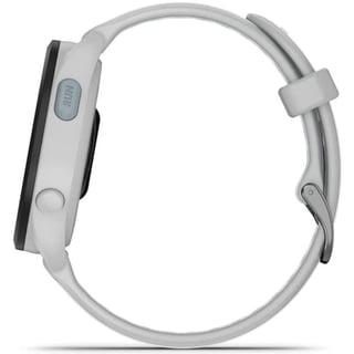 Checkit Store Garmin  Garmin Forerunner 165, 43mm, GPS, Wi-Fi, Android/iOS, curea Silicon, Mist Grey/Whitestone 