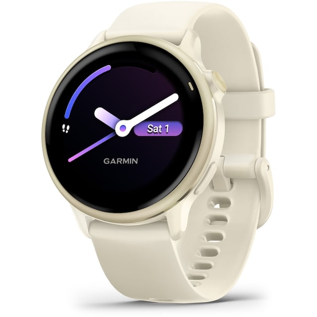 Checkit Store  Garmin vivoactive 6 Bone/Lunar Gold 