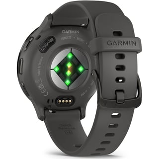 Checkit Store  Smartwatch Garmin Venu 3S, 41mm, GPS, Wi-Fi, Android/iOS, curea silicon, Black Sesame/Slate 