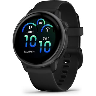 Checkit Store Garmin  Smartwatch Garmin vivoactive 6, 42mm, GPS, Wi-Fi, Android/iOS, curea silicon, Slate/Black 