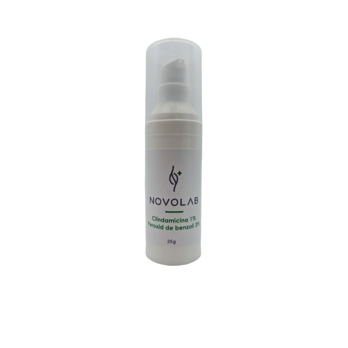 Novolab Clindamicină 1% Peroxid de Benzoil 3% gel 25g